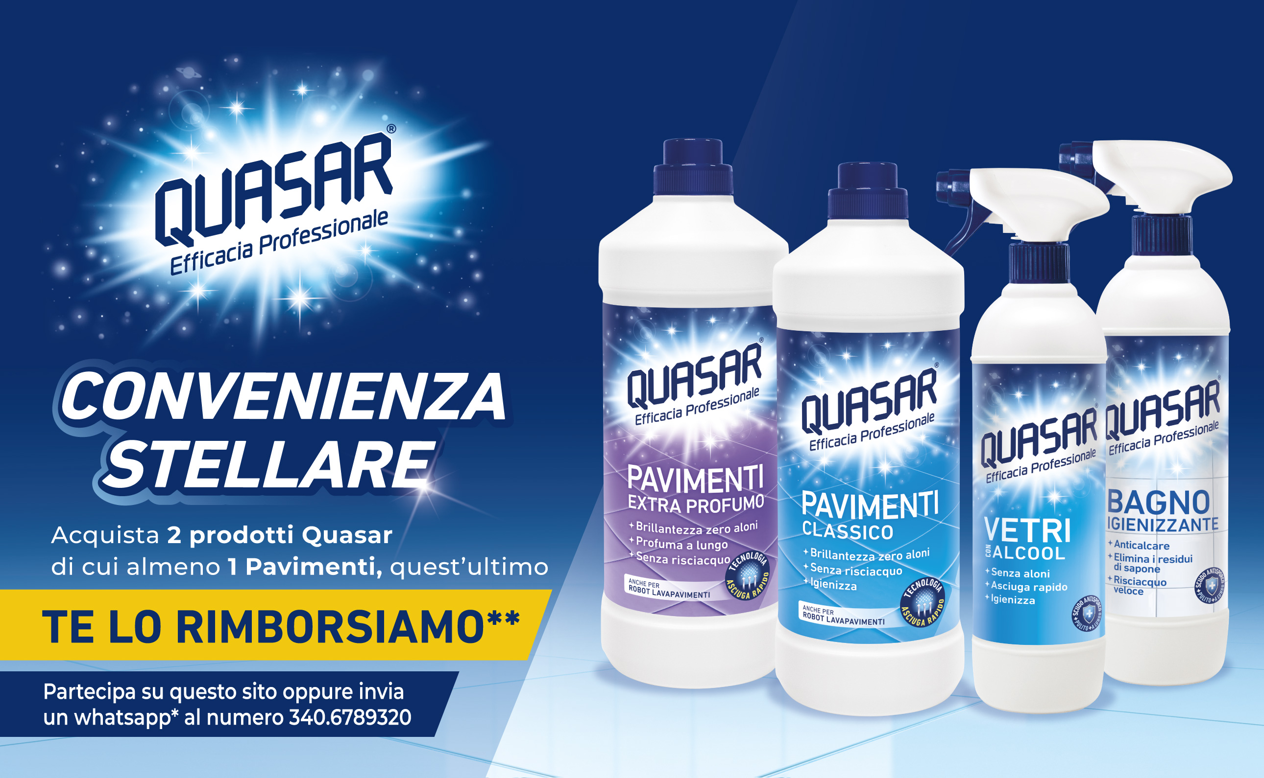 Quasar CONVENIENZA STELLARE