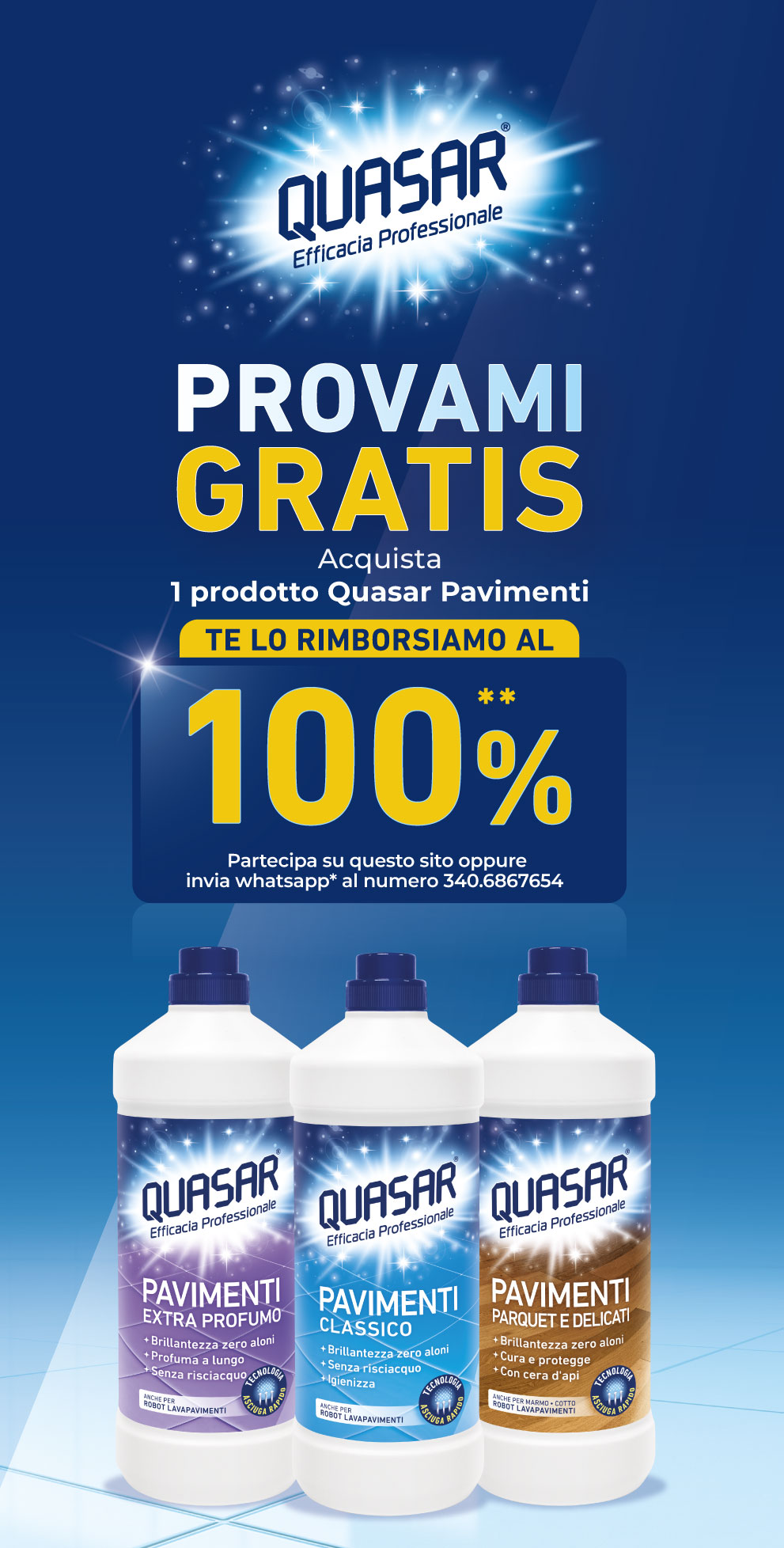 Quasar PROVAMI GRATIS!